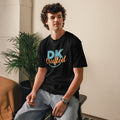 Unisex organic cotton t-shirt, Black, front view