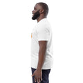 Unisex organic cotton t-shirt, White, left side view