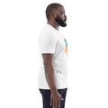 Unisex organic cotton t-shirt, White, right side view