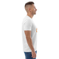 Unisex organic cotton t-shirt, White, right side view