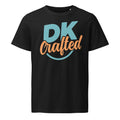 Unisex organic mid-light t-shirt, Black, front view