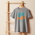Unisex organic mid-light t-shirt, Heather Grey, front view