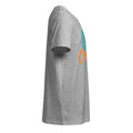 Unisex organic mid-light t-shirt, Heather Grey, right side view