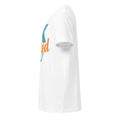 Unisex organic mid-light t-shirt, White, left side view