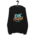 Unisex organic sweatshirt, Black, front view