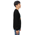 Unisex organic sweatshirt, Black, right side view