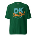 Unisex performance crew neck t-shirt, Forest Green, front view