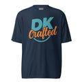 Unisex performance crew neck t-shirt, Navy, front view