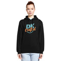 Unisex premium mid-weight hoodie, Black, front view