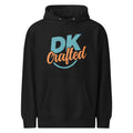Unisex premium mid-weight hoodie, Black, front view