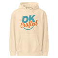 Unisex premium mid-weight hoodie, Sandshell, front view