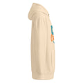 Unisex premium mid-weight hoodie, Sandshell, right side view