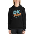 Soft and comfy unisex hoodie, Black, front view