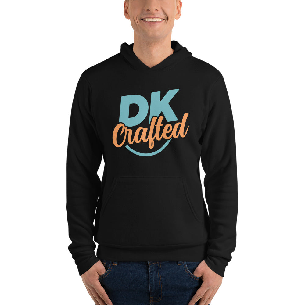 Soft and comfy unisex hoodie, Black, front view