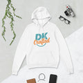 Soft and comfy unisex hoodie, White, front view