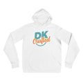 Soft and comfy unisex hoodie, White, front view
