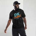 Unisex sports jersey, Black, front view
