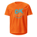 Unisex sports jersey, Neon Orange, front view