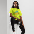 Unisex sports jersey, Neon Yellow, front view