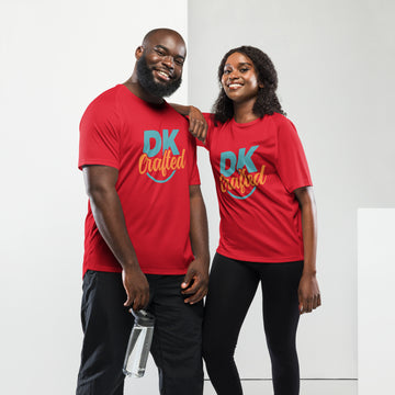 Unisex sports jersey, Red, front view