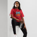 Unisex sports jersey, Red, front view
