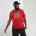 Unisex sports jersey, Red, front view