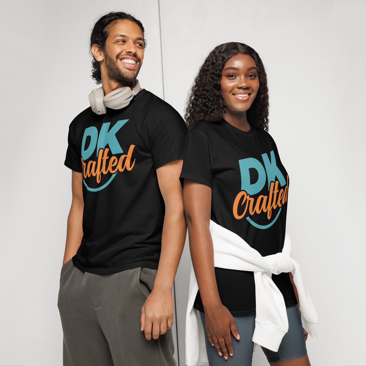 DryBlend T-Shirt in Black, front view