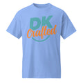 DryBlend T-Shirt in Carolina Blue, front view