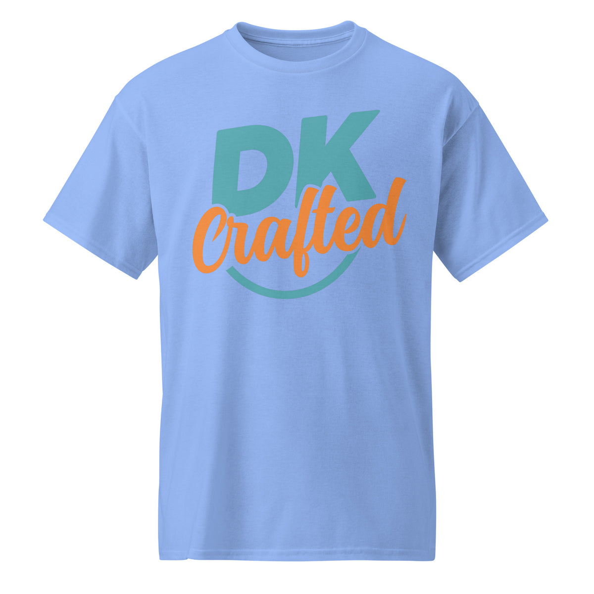 DryBlend T-Shirt in Carolina Blue, front view