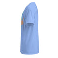 DryBlend T-Shirt in Carolina Blue, left side view