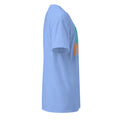 DryBlend T-Shirt in Carolina Blue, right side view