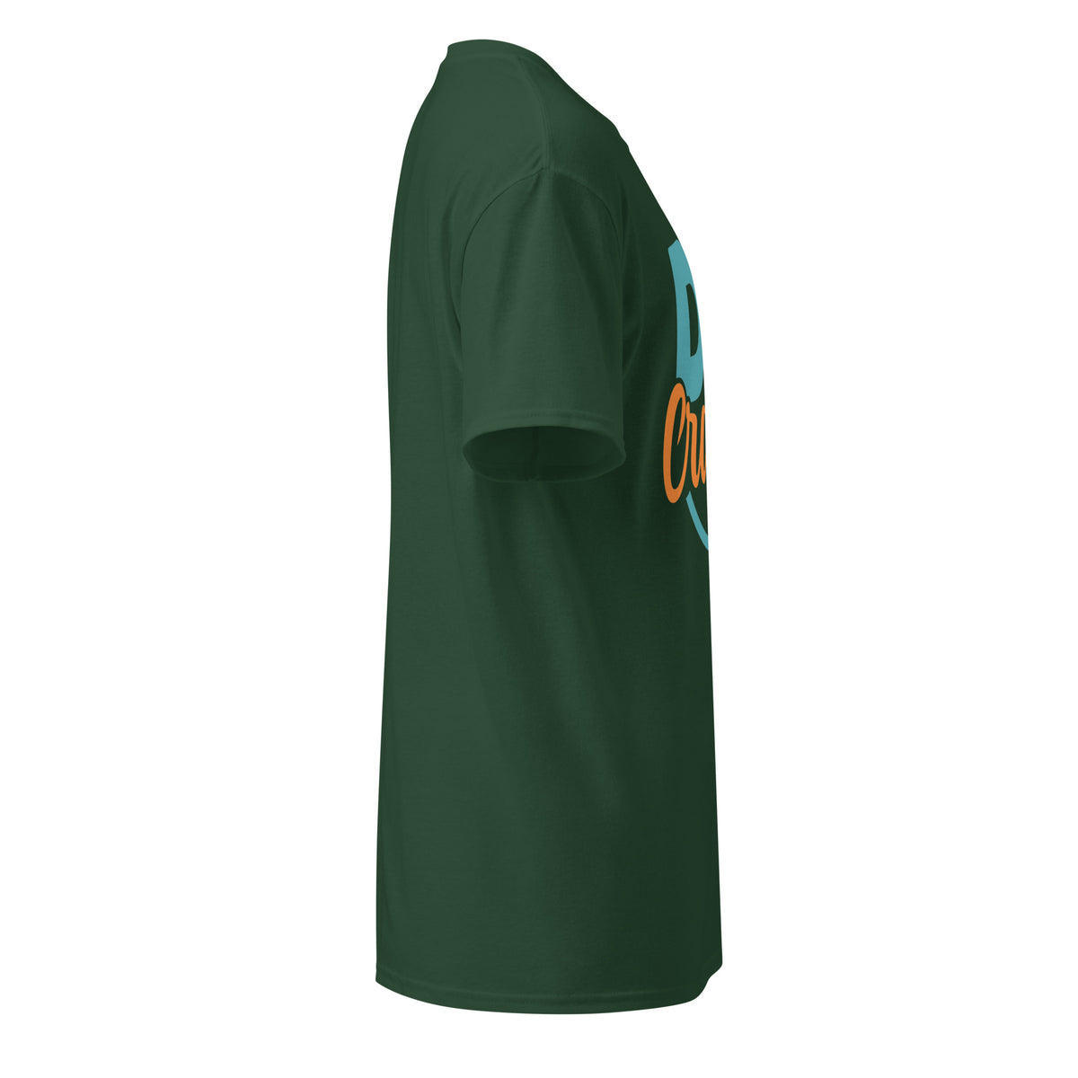 DryBlend T-Shirt in Forest Green, right side view