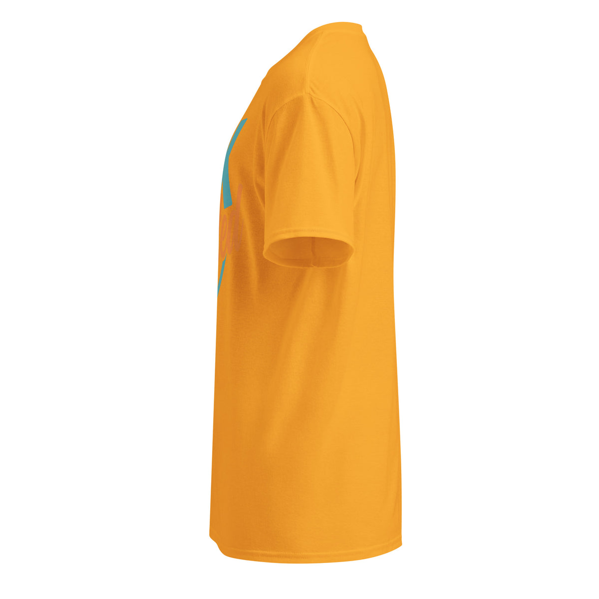 DryBlend T-Shirt in Gold, left side view