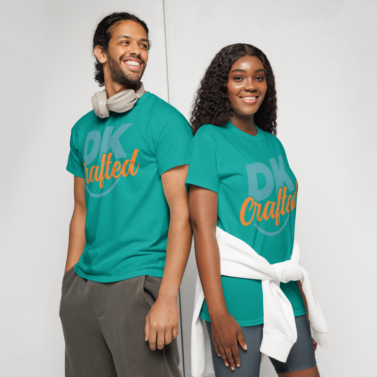 DryBlend T-Shirt in Jade Dome, front view