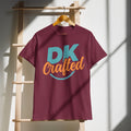 DryBlend T-Shirt in Maroon, front view