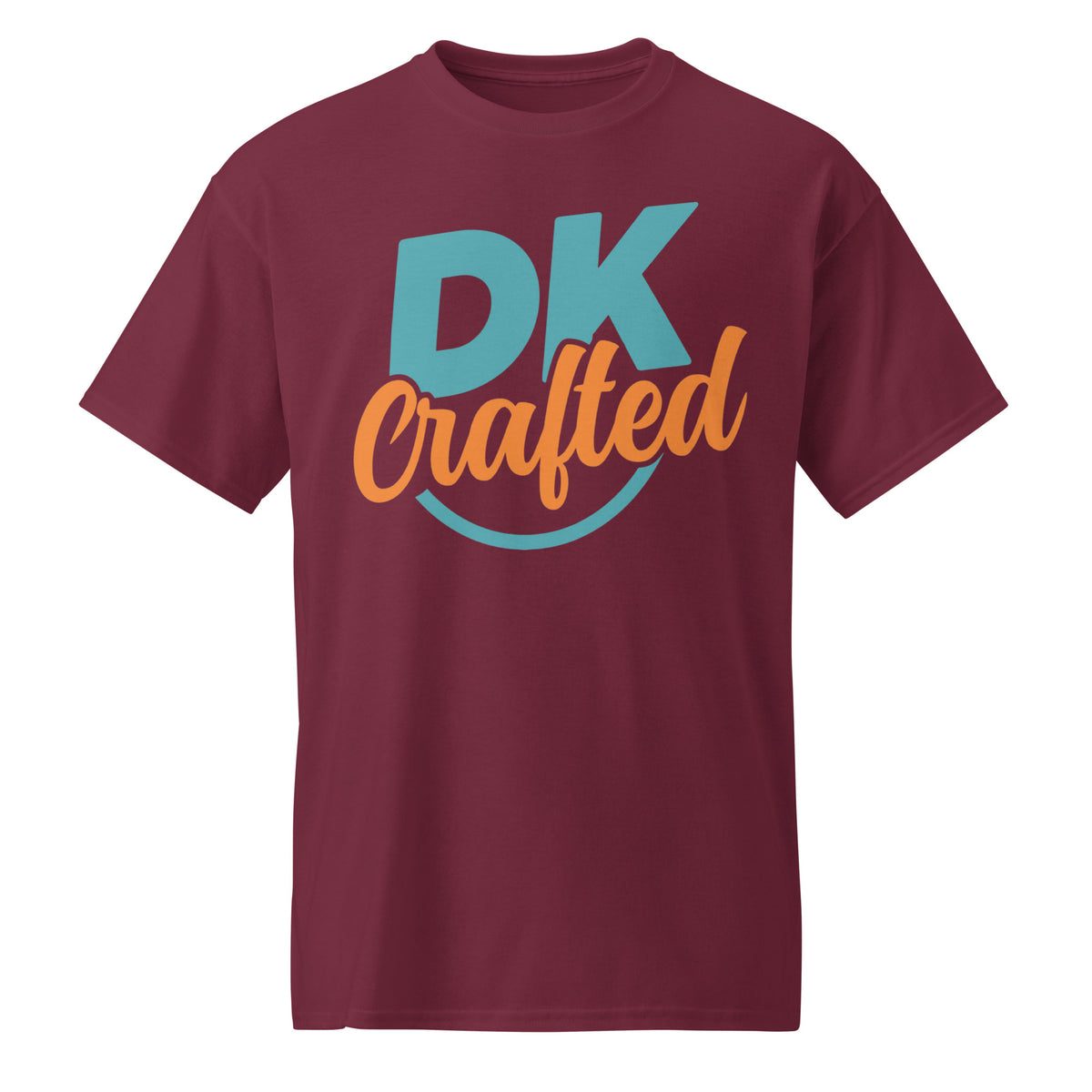 DryBlend T-Shirt in Maroon, front view