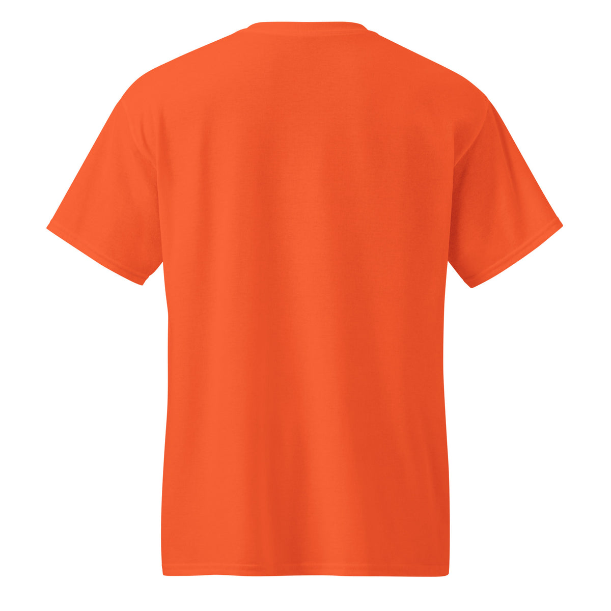 DryBlend T-Shirt in Orange, back view