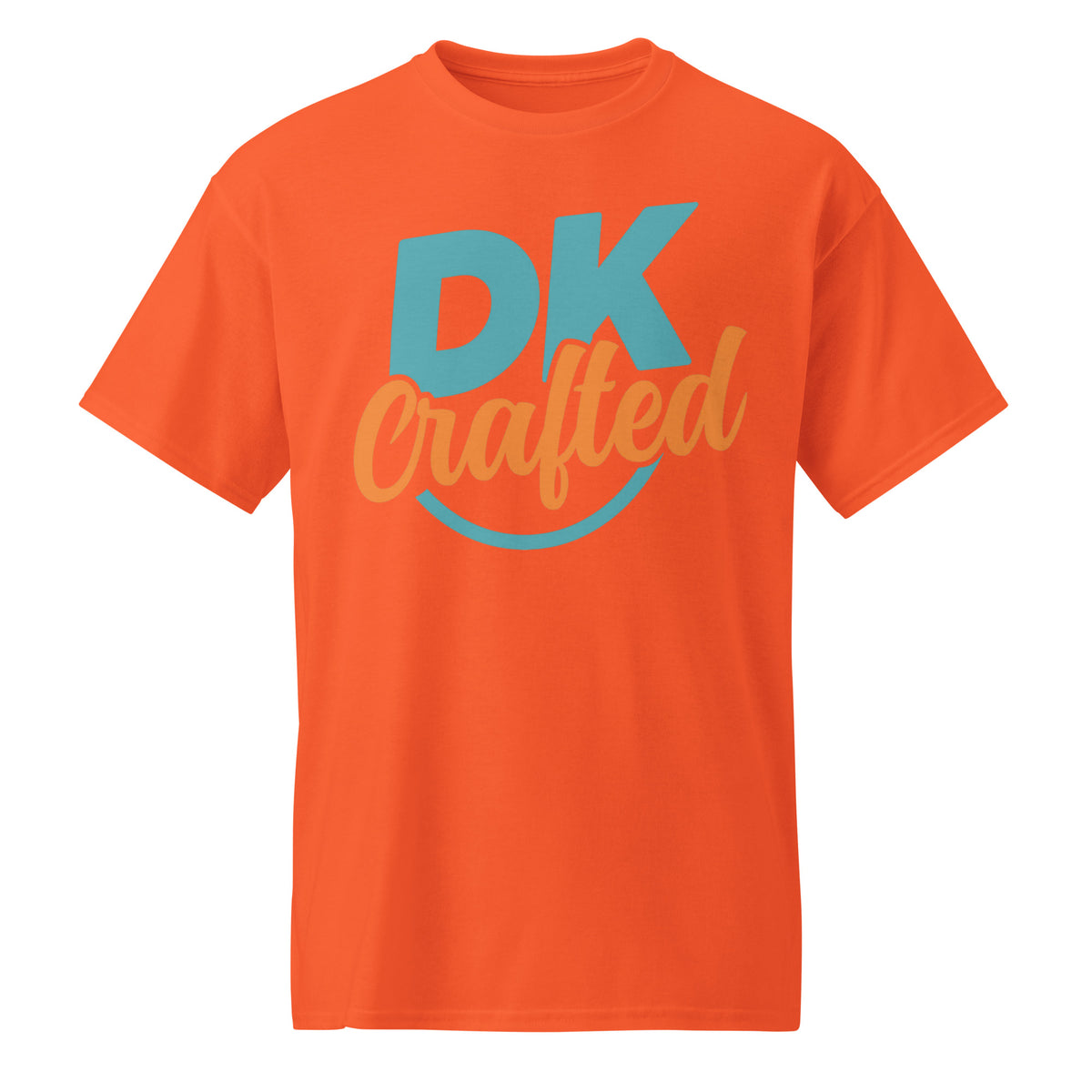 DryBlend T-Shirt in Orange, front view