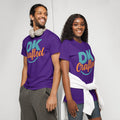 DryBlend T-Shirt in Purple, front view