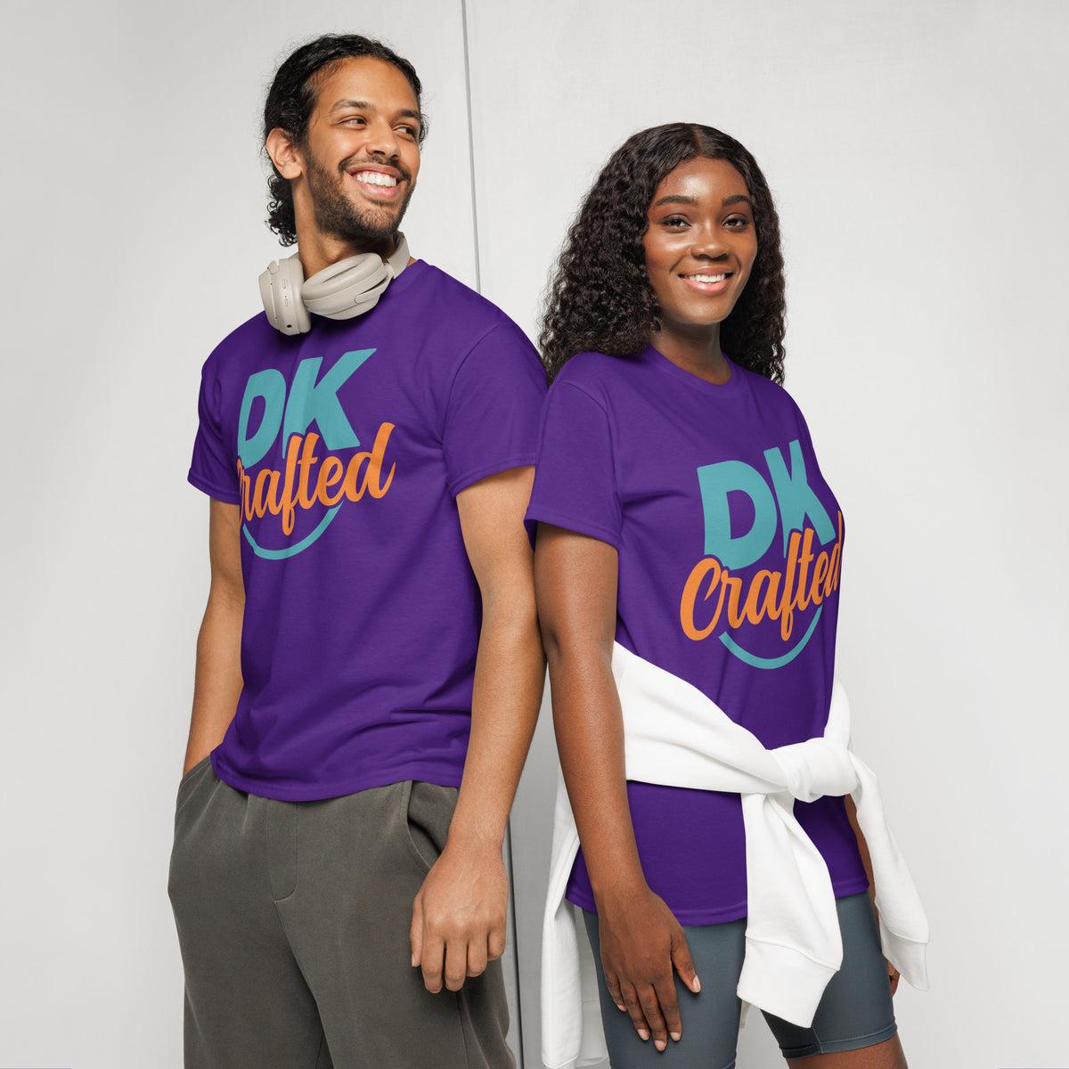 DryBlend T-Shirt in Purple, front view