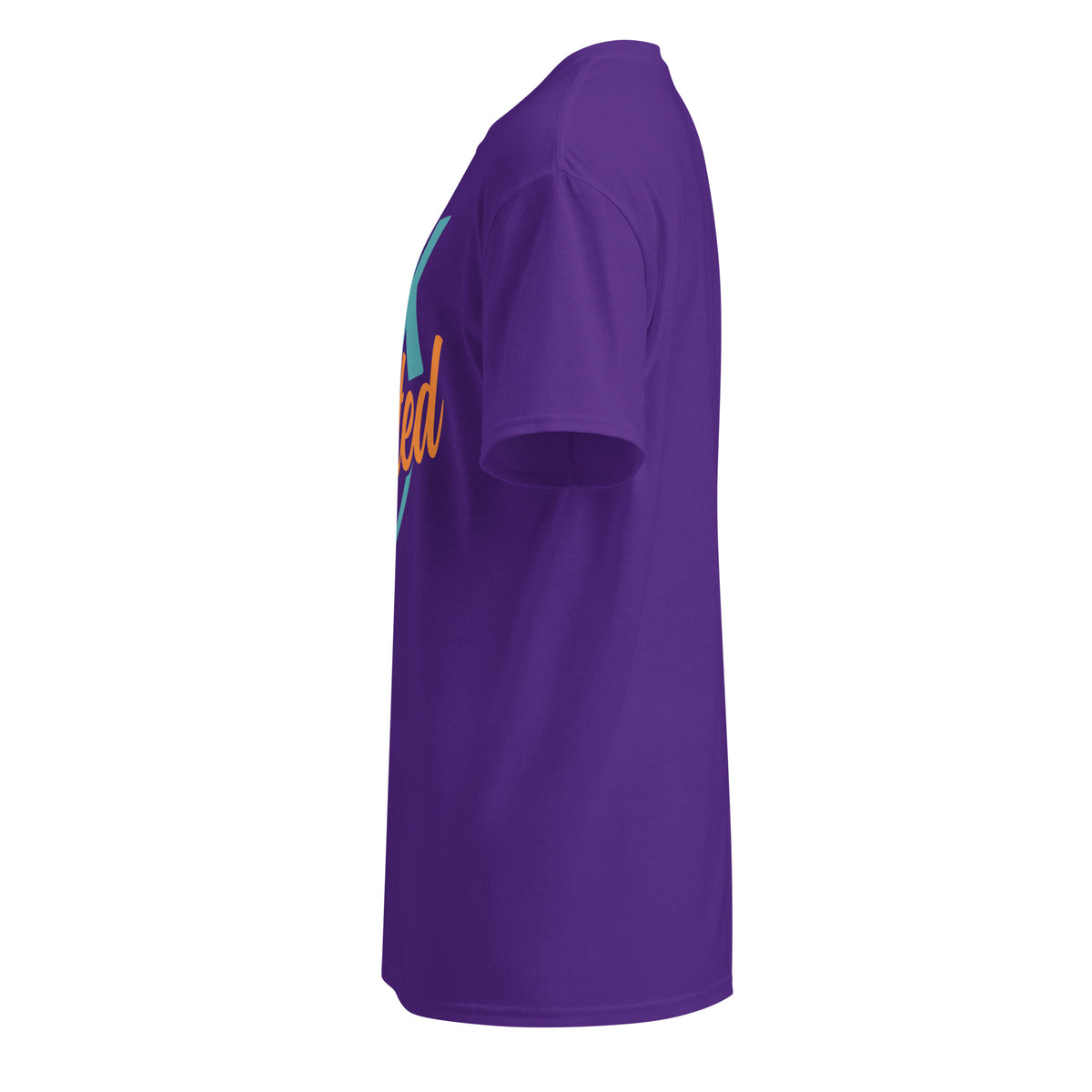 DryBlend T-Shirt in Purple, left side view