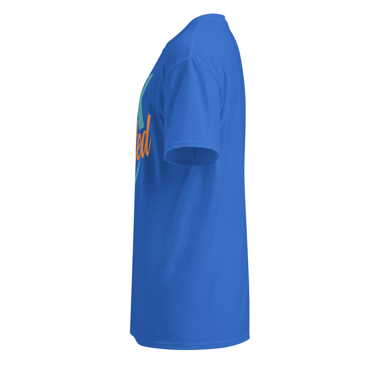 DryBlend T-Shirt in Royal, left side view