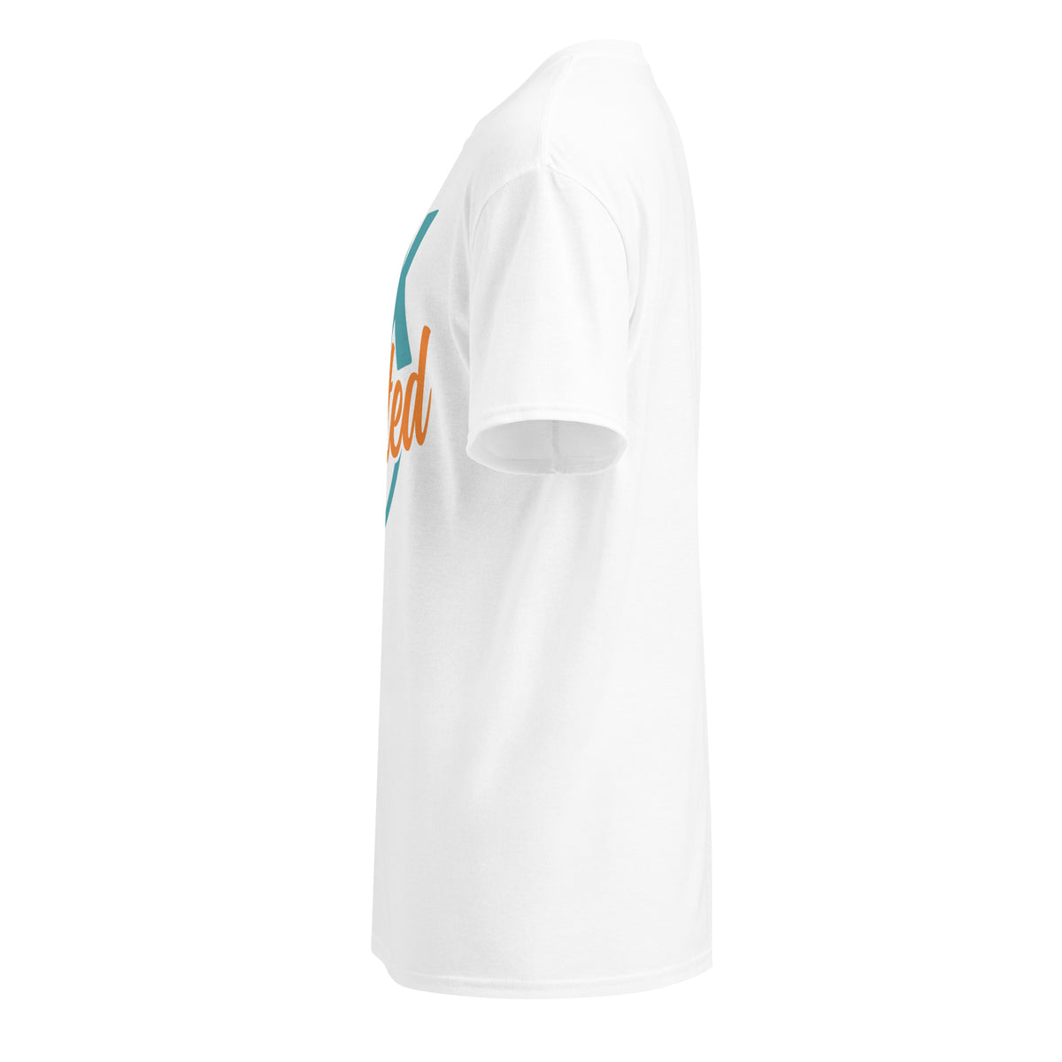DryBlend T-Shirt in White, left side view