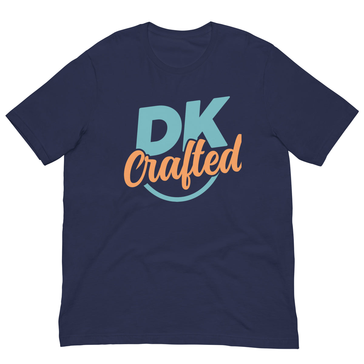 Unisex staple eco t-shirt, Navy, front view