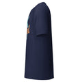 Unisex staple eco t-shirt, Navy, left side view