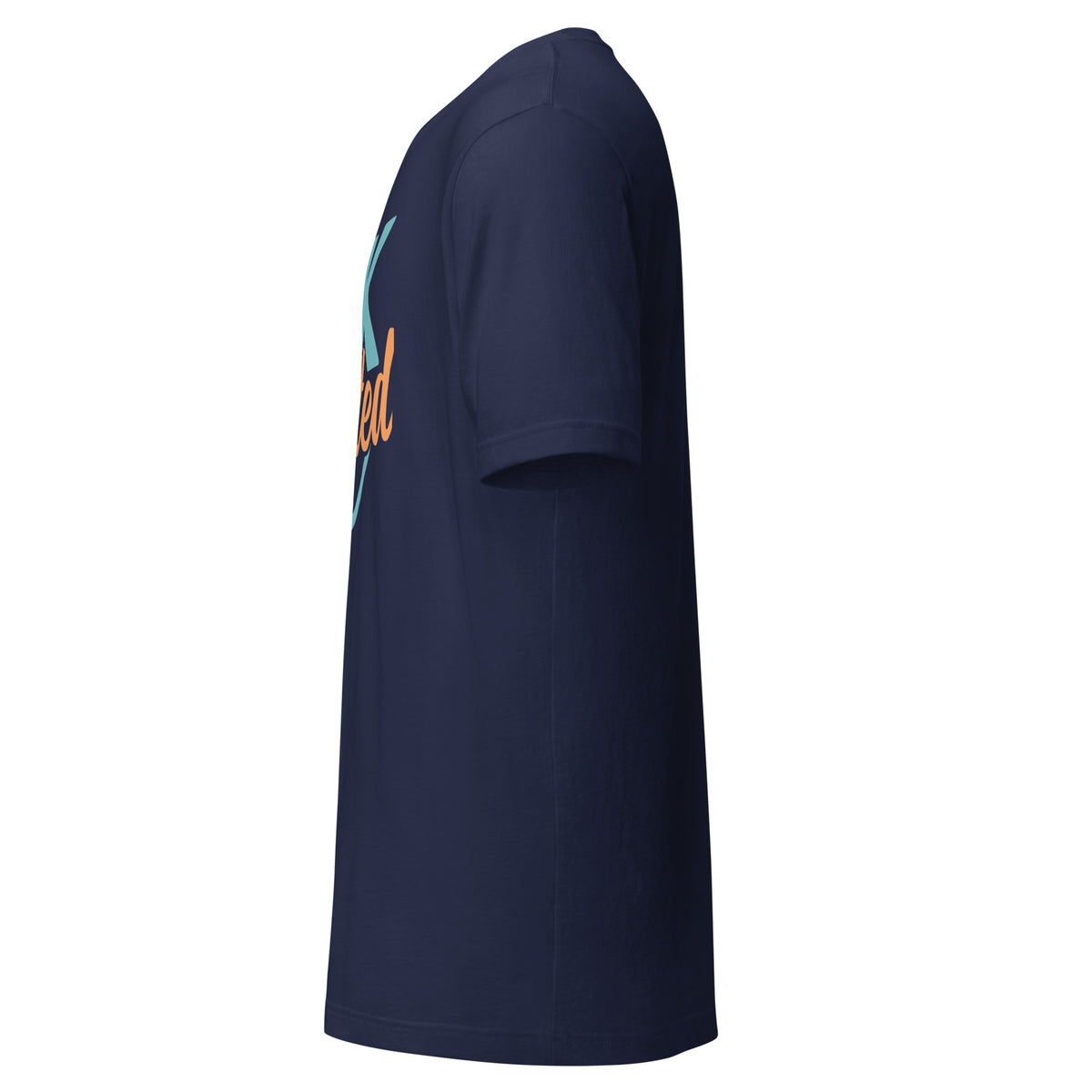 Unisex staple eco t-shirt, Navy, left side view