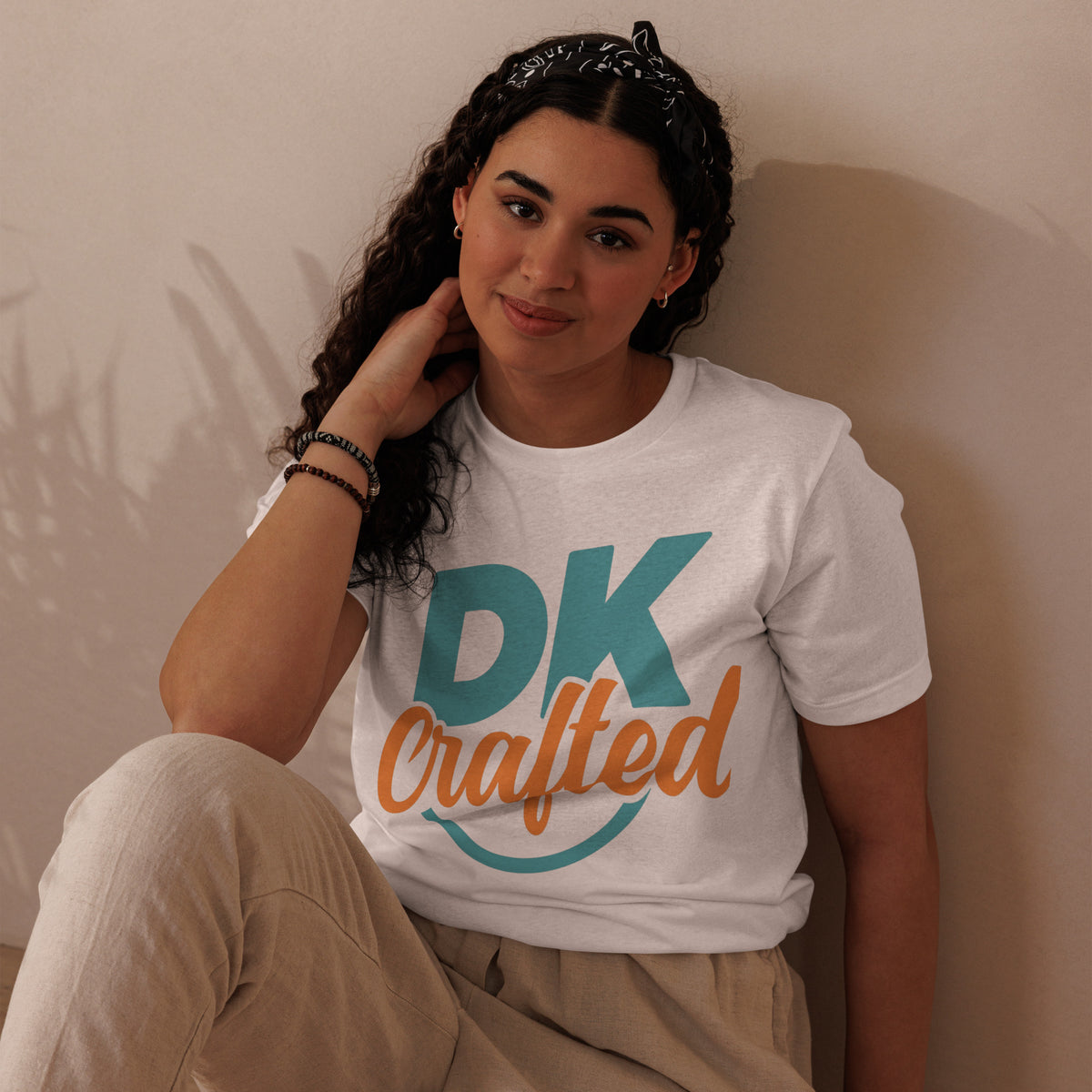 Unisex staple eco t-shirt, White, front view