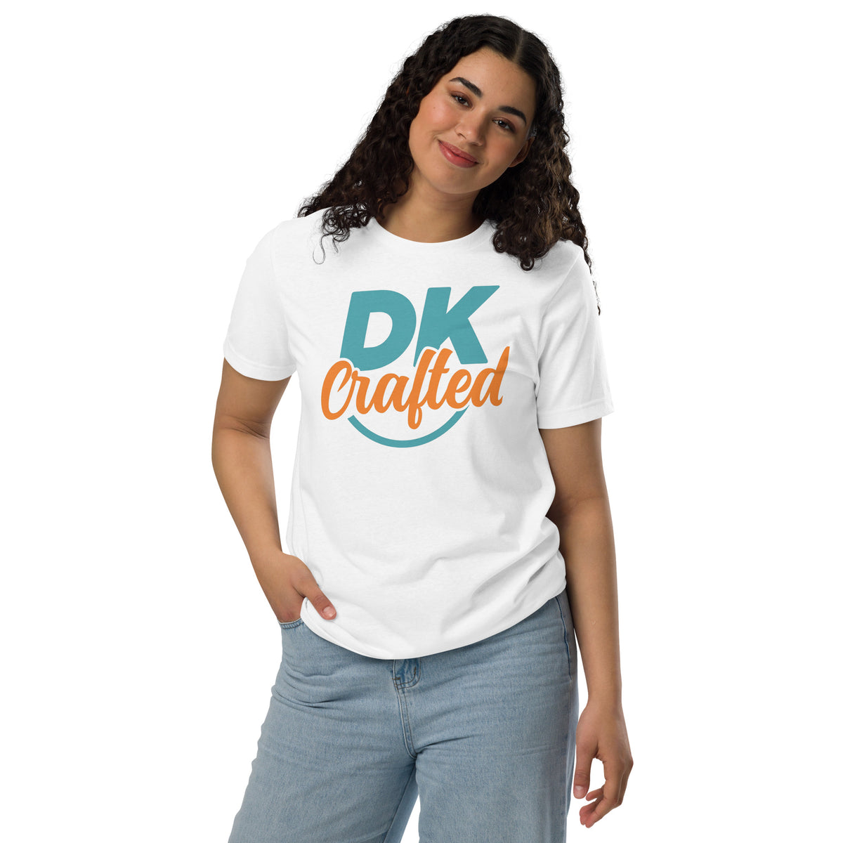 Unisex staple t-shirt, White, front view