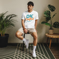 Unisex staple t-shirt, White, front view