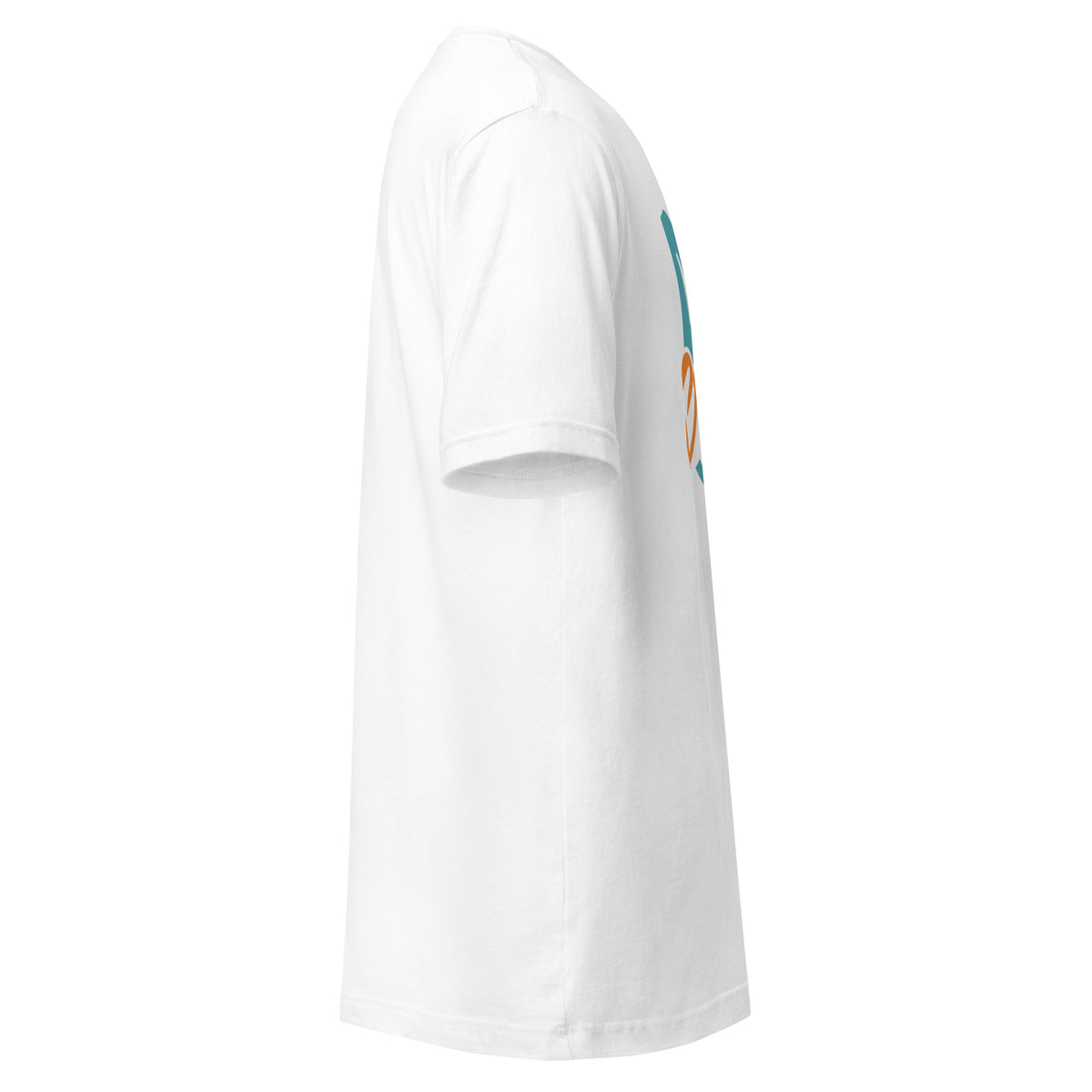 Unisex staple eco t-shirt, White, right side view